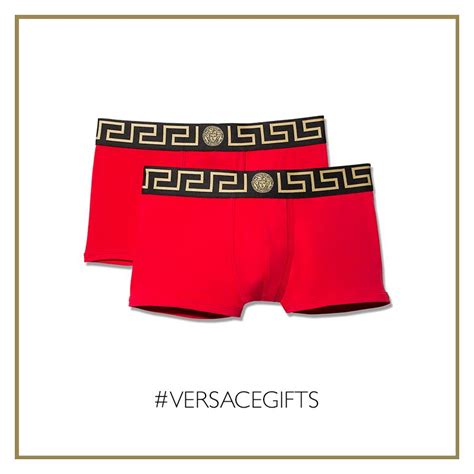 boxe versace red|versace men's boxers.